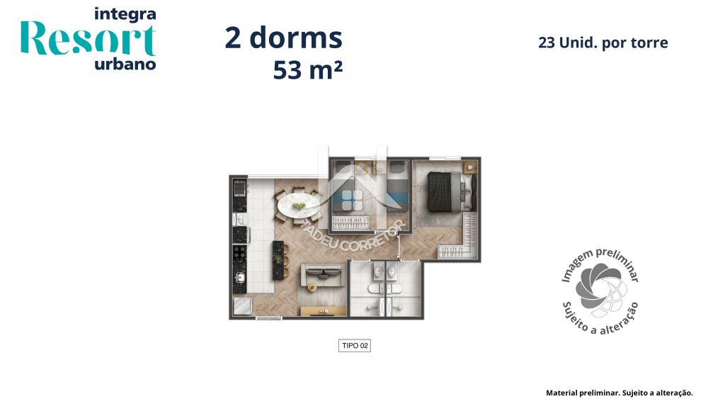 Apartamento venda Parque Residencial Itapeti - Referência 64